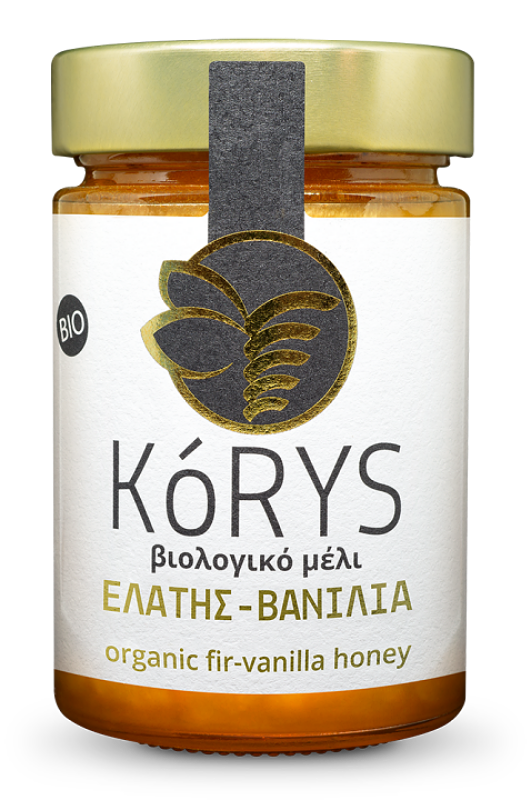 Βιολογικό μέλι ελάτης βανίλια