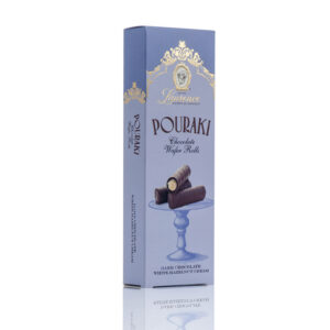 Pouraki chocolate wafer με λευκή πραλίνα φουντουκιού