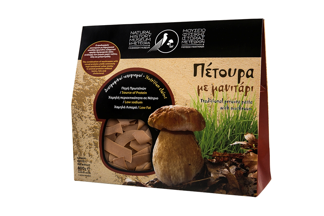 Πέτουρα με μανιτάρι